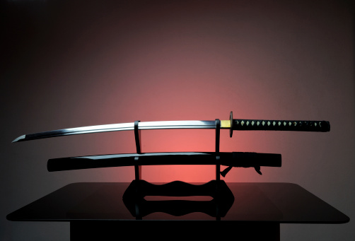 Tradicional de espada de Samurai photo