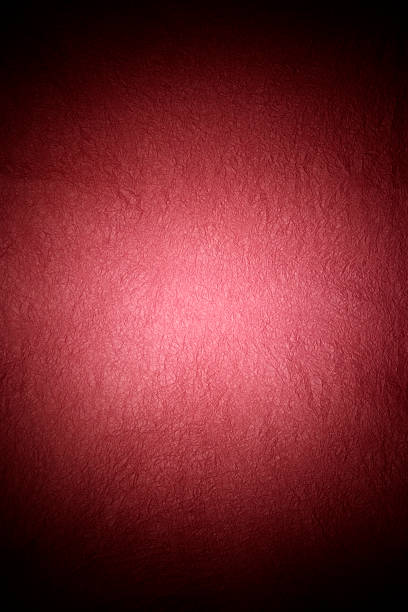 istock Red rice paper texture background with spotlight 153871169