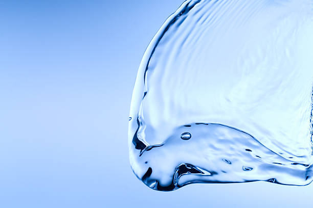 istock blue water splash isolated on white background 153871296