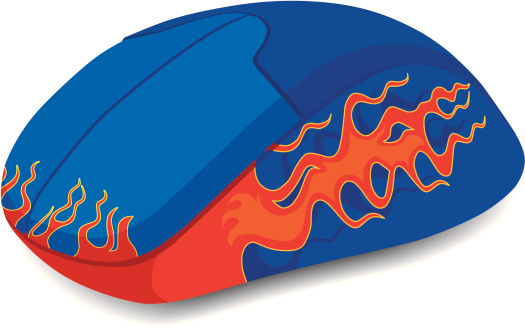 Hot Rod Computer Mouse Hot Rod Mouse Stock Illustration - Download Image Now - Blue, Choice ...