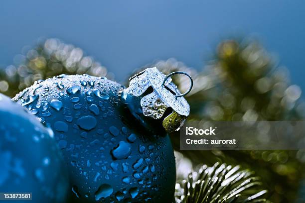 Blaue Weihnachtsdekoration Stockfoto und mehr Bilder von Advent - Advent, Ast - Pflanzenbestandteil, Baum