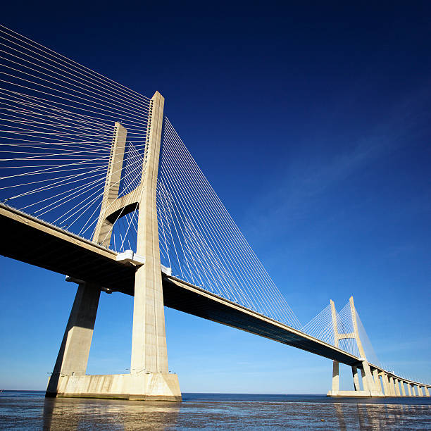 istock part of Vasco da Gama bridge 153874667