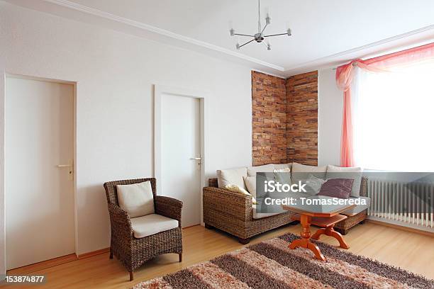 Modern Living Room Stock Photo - Download Image Now - Inside Of, Living Room, Architecture