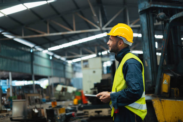istock maintenance engineers inspect system with  computer. They work industry factory 1538759060