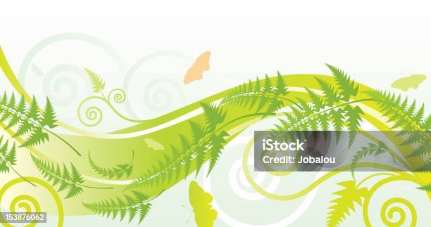 Wavefarn Stock Vektor Art und mehr Bilder von Ast - Pflanzenbestandteil - Ast - Pflanzenbestandteil, Baumblüte, Biegung