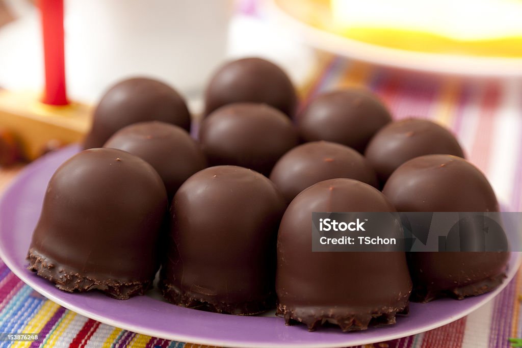 chocolate marshmallows group of chocolate marshmallows Chocolate Marshmallow Stock Photo