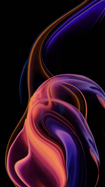 istock Abstract colorful background with gradient display, luxury abstract for a mobile screen concept 1538765904