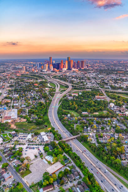 istock Downtown Houston Skyline at Sunset 1538783975
