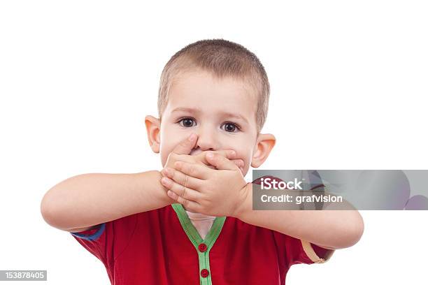 Little Boy Stock Photo - Download Image Now - Child, Single Word No, Talking