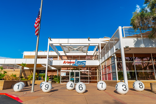 Ocala, Florida USA - April 4, 2020: A Walgreens pharmacy in central Florida.