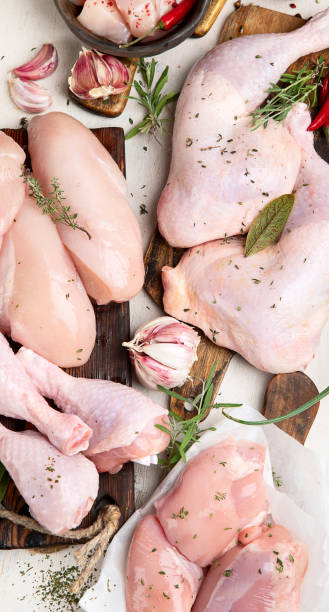 istock Various raw chicken meat portions. 1538831450