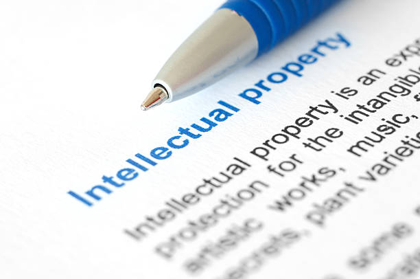 Intellectual property stock photo