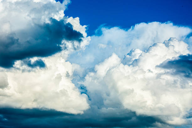 istock Beautiful clouds in the sky 1538843422