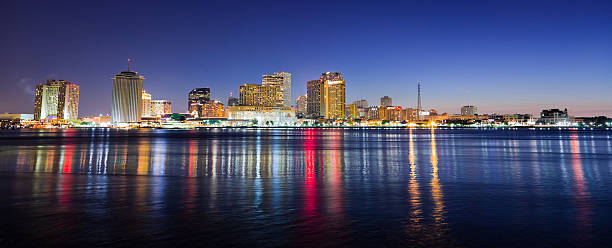 istock New Orleans Night Panorama Skyline 153887243