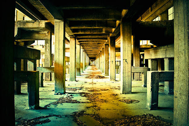 istock Ruined Abandoned Factory 153887264