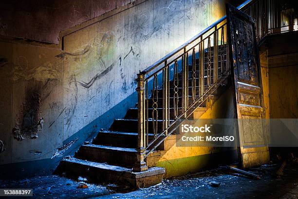 The Ghost House Stock Photo - Download Image Now - Spooky, Horror, House