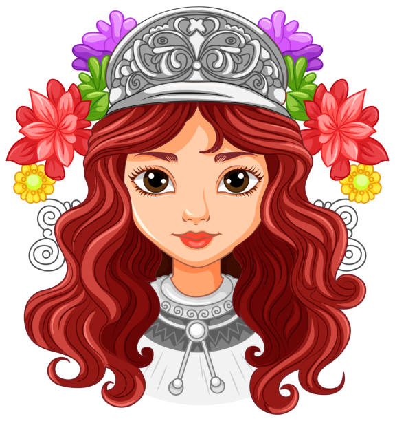 70+ Long Red Hair Background Stock Illustrations, Royalty-Free Vector