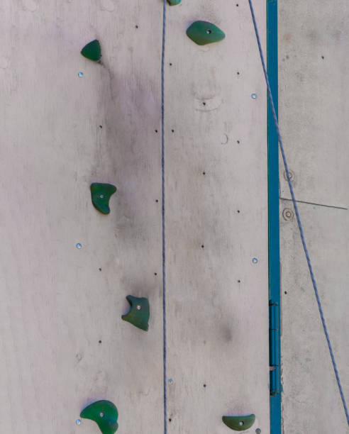 Climbing Wall stock photo