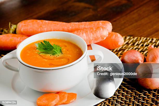 Carrot Soup Stock Photo - Download Image Now - Carrot, Cream - Dairy Product, Crowded