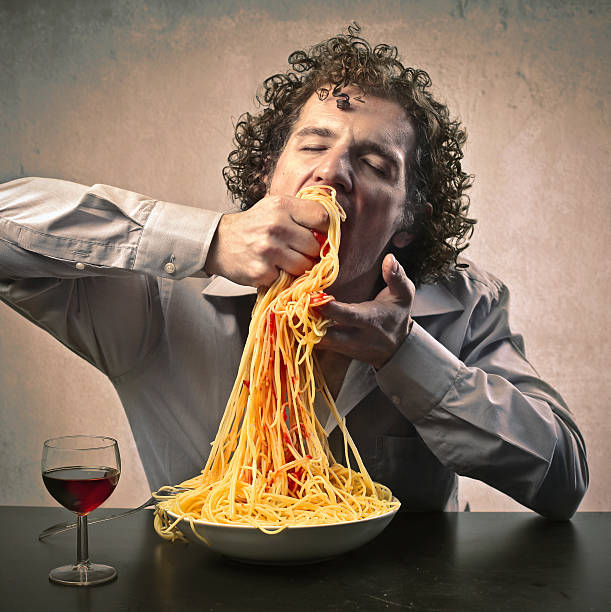 istock Gorging of Spaghett 153896152