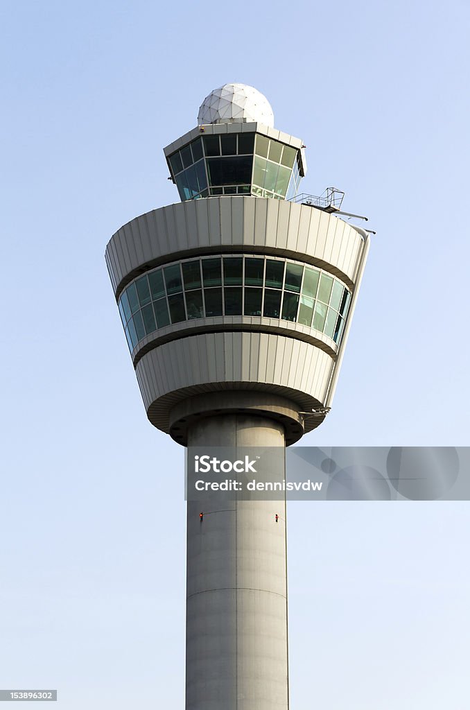 ジュラルミン control 塔 - アムステルダムスキポール空港のロイヤリティフリーストックフォト