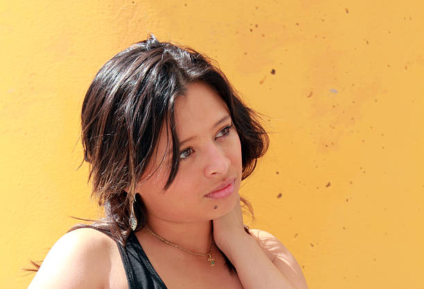 istock Beautiful woman enjoying the sun 153897344