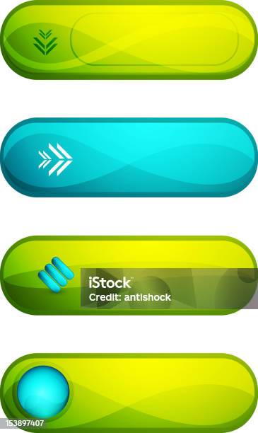 Vector Set Of Designer Buttons Stock Illustration - Download Image Now - Arrow Symbol, Backgrounds, Blogging