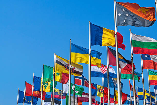 istock National flags of different country 153898945