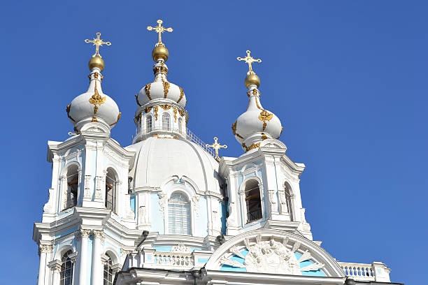istock Smolny Cathedral on a sunny spring day 153898961