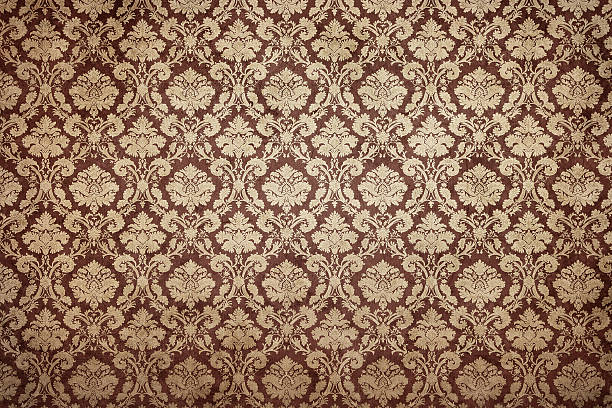 ornate grunge de papel tapiz - papel de pared fotografías e imágenes de stock