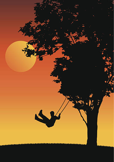 Tree Swing Illustrations, Royalty-Free Vector Graphics & Clip Art - iStock