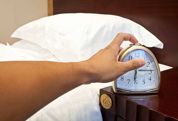 istock Press to stop the Alarm Clock 153899786