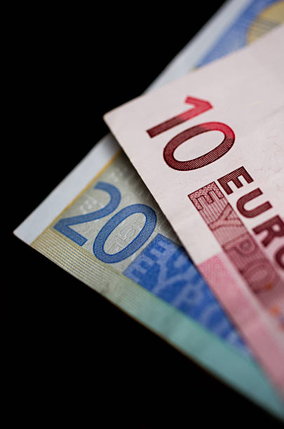 Euros stock photo