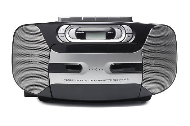 radio-réveil lecteur cd - cd player photos et images de collection