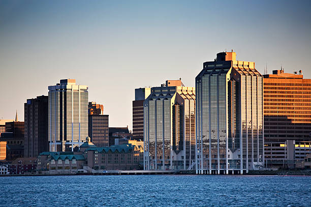 istock Beautiful Halifax waterfront near sunset  153900200