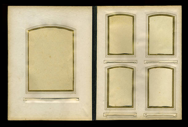 istock vintage photo album from 1900s 153900512