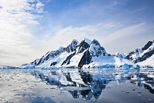 istock Beautiful snow-capped mountains 153902384