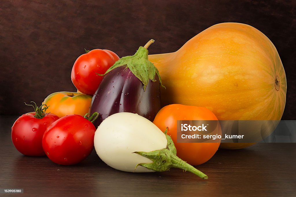 Vegetables on the dark background Fresh vegetables on the dark background Agriculture Stock Photo