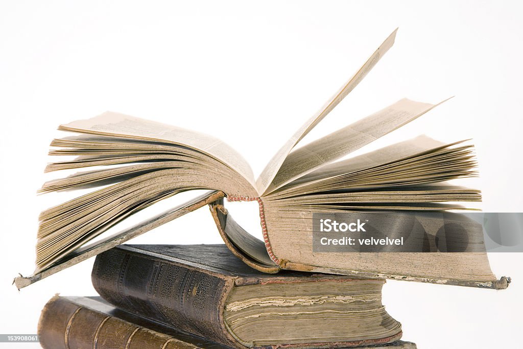 book Bibliography Stock Photo