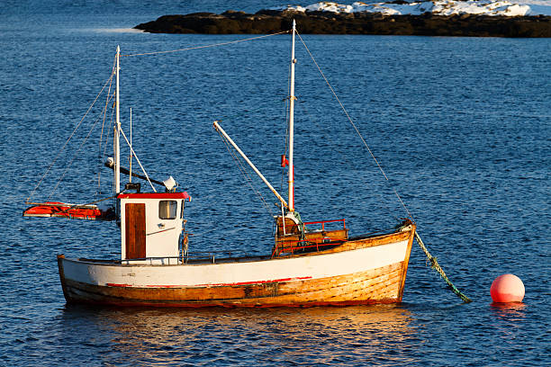 istock Small fishing boat. 153908477