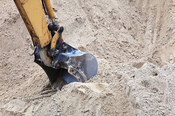 istock bucket digger of an earthmover 153911295