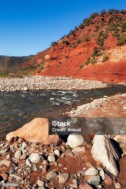 Ourika Rzeka Dolina - zdjęcia stockowe i więcej obrazów Afryka Północna - Afryka Północna, Arabia, Brązowy