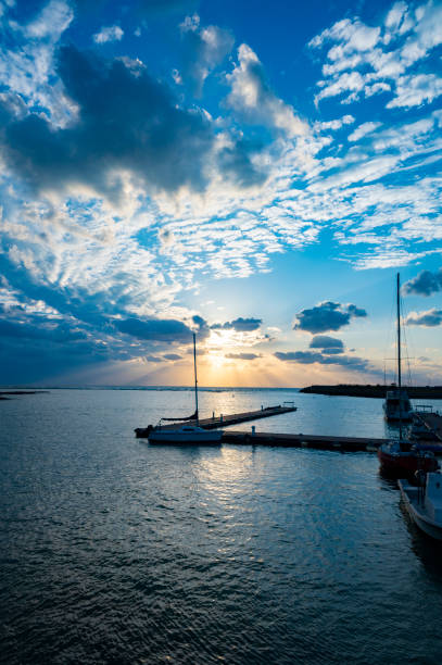istock Evening view of Kadena Marina 1539119539