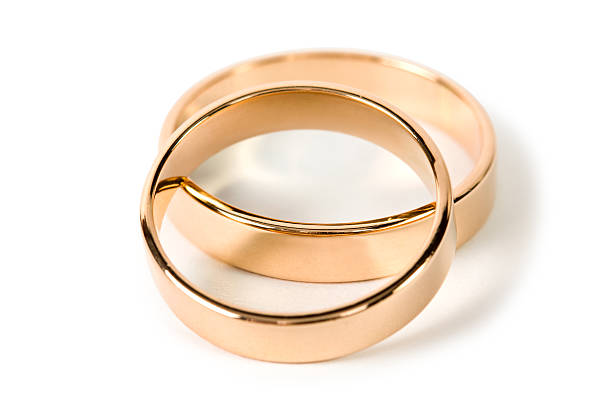 istock Golden wedding rings 153912605