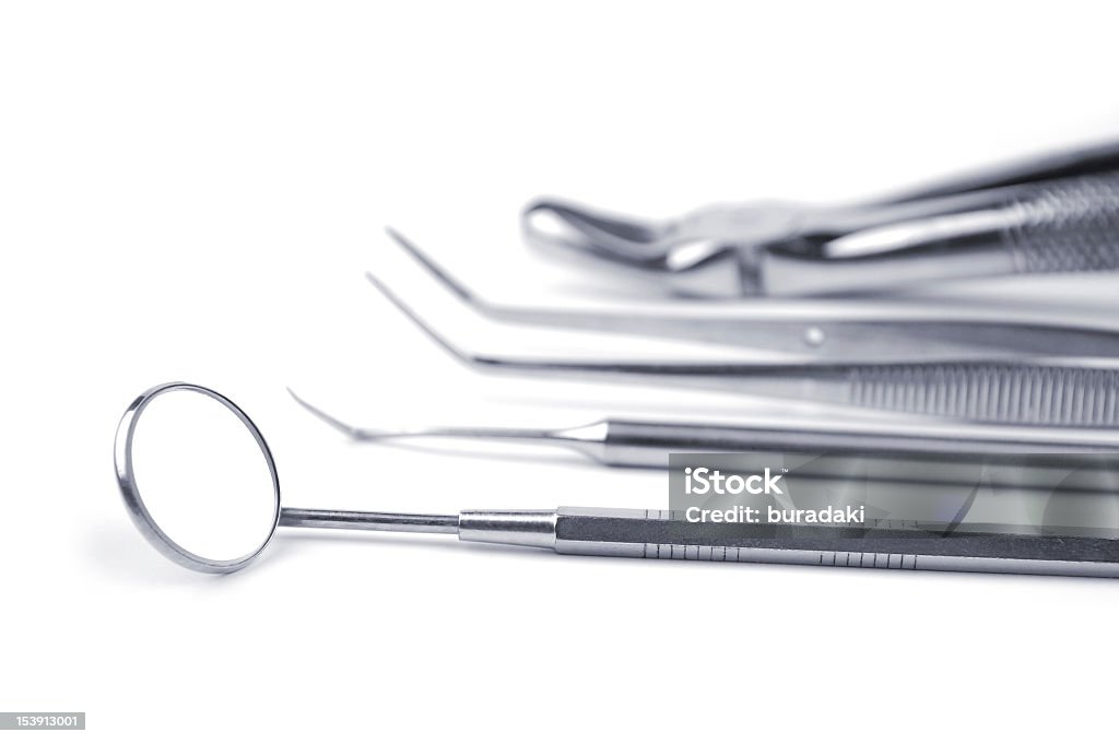 Zahnärztliche tools - Lizenzfrei Ausrüstung und Geräte Stock-Foto