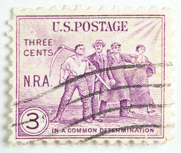 istock National Recovery Administration Postage Stamp 1922 153914689