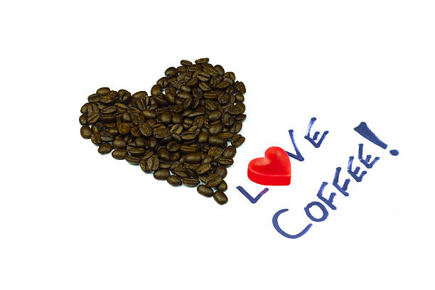 Love Coffee stock photo