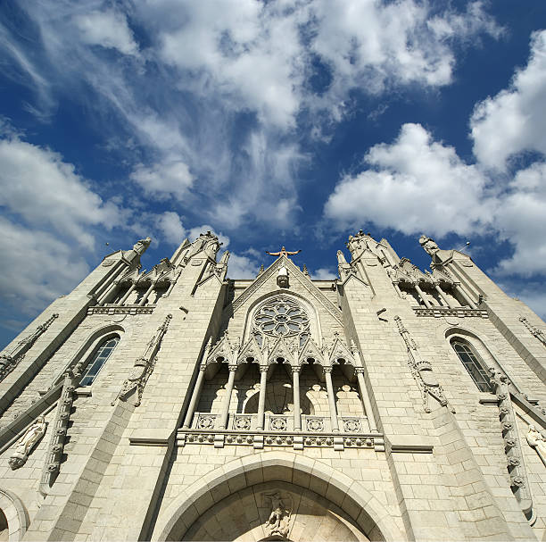 istock Tibidabo church/temple, Barcelona, 153915566