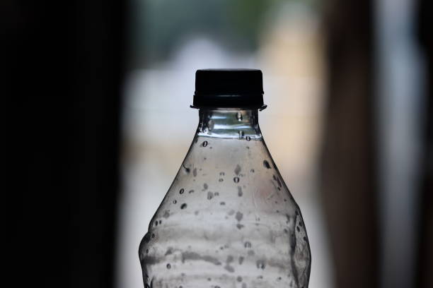 istock Silhouette Closeup of Empty Plastic bottle in selective focus 1539196377