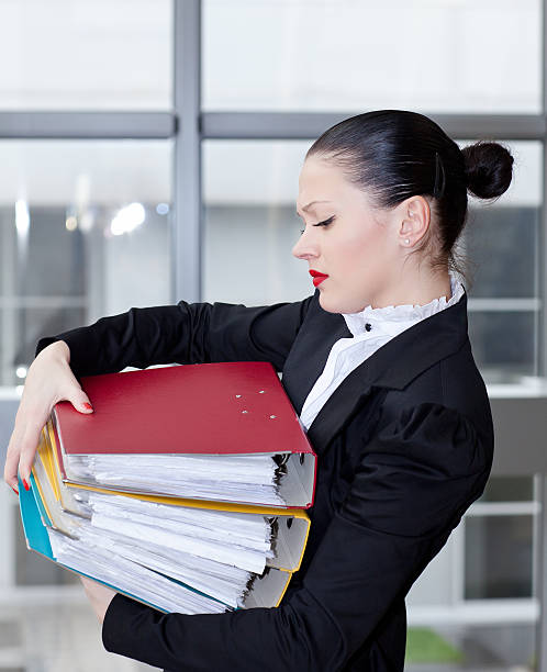istock Secretary in the office 153919956